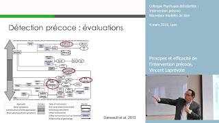 Principes et efficacité de lintervention précoce Pr Vincent Laprévote [upl. by Aneek]