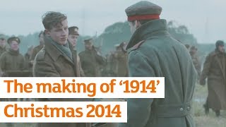 The making of 1914  Christmas Ad  Sainsburys [upl. by Odlanier]