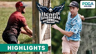 Final Round Highlights  2023 United States Disc Golf Championship [upl. by Ynohtnaeoj]