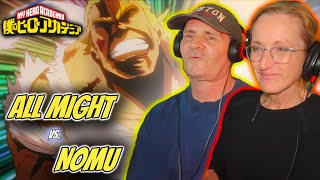 My PARENTS Watched ALL MIGHT VS NOMU For The First Time  My Hero Academia Reaction [upl. by Annoda]