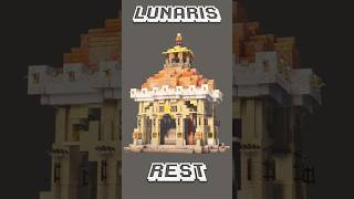 Lunaris Rest Timelapse minecraft minecraftbuilding minecraftbuild [upl. by Ricardama]