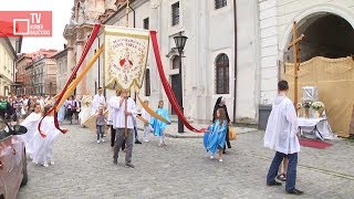 Procesja Bożego Ciała w Kamieńcu Podolskim [upl. by Kyrstin368]