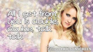 Emily Osment  Double Talk Lyrics Video HD [upl. by Hanid]