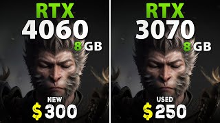 RTX 4060 vs RTX 3070  Test in 12 Games [upl. by Hpseoj]