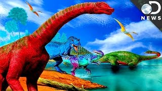 What Color Were Dinosaurs [upl. by Nehtiek]