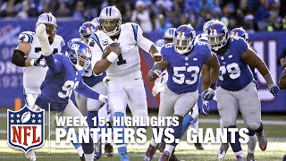 Panthers vs Giants  Week 15 Highlights  NFL [upl. by Joash]