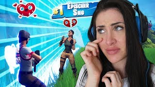 Ich schenke Fortnite Gegner seinen ERSTEN Sieg ⛏️ [upl. by Uphemia]