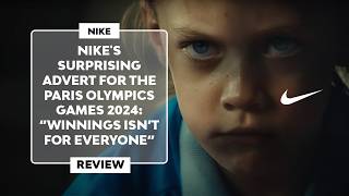 ▷ The SURPRISING NIKE ADVERT for the PARIS 2024 Olympics  quotWinnings Isnt for Everyonequot  Review [upl. by Eastman]