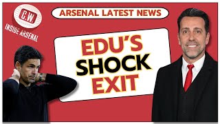 EDU EXIT Arsenal shock  Marinakis talks  What next for Mikel Arteta [upl. by Yenar]