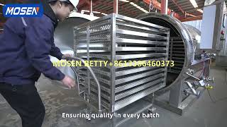 Customized retort machine sterilizing from Mosen autoclave [upl. by Geoff373]