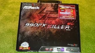 AsRock Fatality 990FX Killer Обзор [upl. by Remoh]