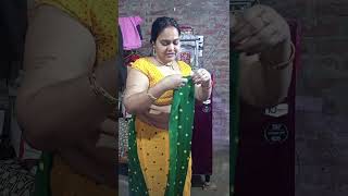 Mujhe dekhane Wale AA rahe hai  saree wear Cutecouplsevlog sareewearing [upl. by Wendelin]