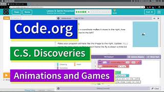 Codeorg Sprite Movement 2019 Lesson 10 Part 5  Tutorial with Answers [upl. by Lexa]