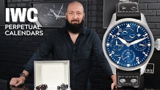 IWC Pilot amp Portuguese Perpetual Calendar Watches Review  SwissWatchExpo [upl. by Reifnnej]