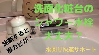 【水回り掃除】洗面化粧台の水栓と排水ポップアップを分解掃除してピカピカに [upl. by Alyhc]