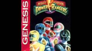 Mighty Morphin Power Rangers Sega Genesis  Soundtrack 7 [upl. by Sitnik]