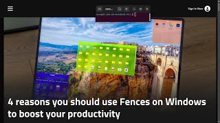 4 reasons you should use Fences on Windows to boost your productivity [upl. by Inaluiak]