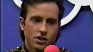 Interview with Brian Boitano USA  1988 Calgary Figure Skating Mens Long Program US ABC [upl. by Llyrrad]