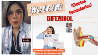 DIFENIDOL para que sirve Doctoraleon dosis y efectos secundarios [upl. by Hilar439]