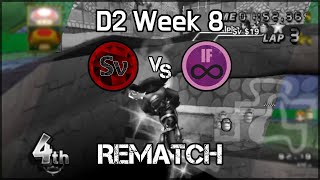 MKW CTL Week 8 Season 12 D2 Sylvanite vs Infinite REMATCH w call [upl. by Lizabeth]