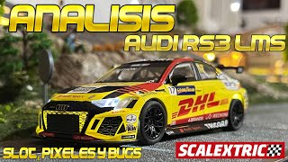 Análisis Audi RS3 LMS Scalextric [upl. by Llevra]