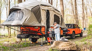 Built 4 Adventure Opus OP4 Offroad Camper Trailer  Mountain State Overland [upl. by Karolina]