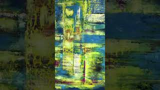 Abstract painting squeegee technique [upl. by Derman271]