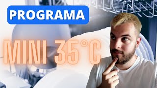 PROGRAMA MINI 35°C LAVAVAJILLAS BEKO DFN05321X 56 [upl. by Airamasor]