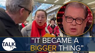 “Got Totally Out Of Hand”  Pianist Harassed By ProChina Activist At London Station [upl. by Levana138]