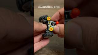 LEGO Smallest Steering System Tutorial [upl. by Leonteen306]