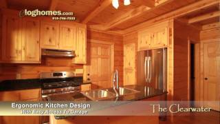 Clearwater Log Cabin Virtual Tour by eLoghomescom [upl. by Culbertson]