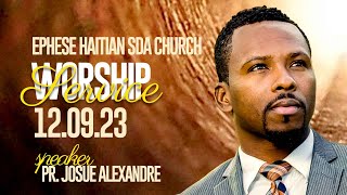 Worship Service  Pr Josue Alexandre  120923 [upl. by Barn]