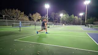 Top spin Pickleball serve [upl. by Eseer16]