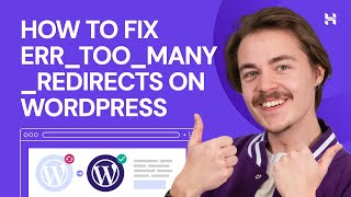 How to Fix ERRTOOMANYREDIRECTS on WordPress [upl. by Hillhouse]