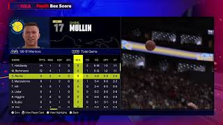 NBA 2k25 BITW Tournament 91 Warriors v 08 Nuggets [upl. by Najtsirk886]