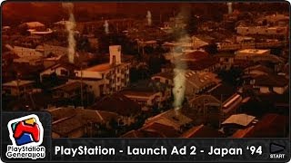 PlayStation  Launch Commercial 2  Japan 1994 HQ [upl. by Kleper]