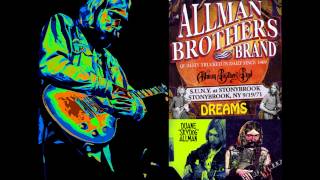 Allman Brothers Band Dreams at Stony Brook 91971 [upl. by Christianna783]