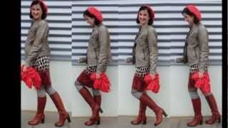 OOTD My Vox Shopping Queen Herbststiefel TAG Fall Boots [upl. by Alhahs]