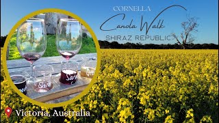 Canola Walk  Shiraz Republic  Canola Field  Australia Travel Guide  Places to Visit  Melbourne [upl. by Haggar]