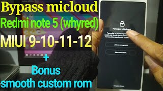 Redmi note 5 pro bypass mi account  bypass micloud redmi note 5 [upl. by Akimad750]