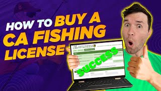 How to Buy a California Fishing License Online [upl. by Eirac]