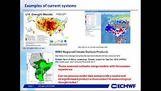 S2S Applications Drought forecasting [upl. by Cutcheon92]