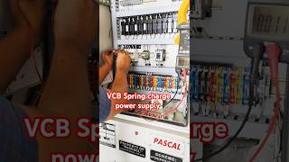 VCB Spring charge power supply electricalengineering electricalwork electrical electrician [upl. by Faus129]