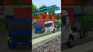 TRAFFIC NYA PADA NGANTUK bussid bussimulatorindonesia modbussid [upl. by Nollaf290]