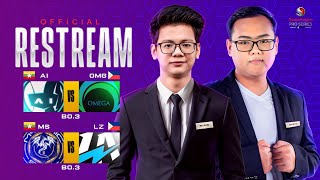 Official Restream MLBB ESL Snapdragon🔴မြန်မာ🇲🇲ပွဲစဉ်များ Myanmar 🇲🇲 Casting CasterZyZyy amp Blank [upl. by Ocnarfnaig]