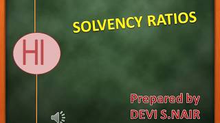 How to calculate Solvency or Leverage RatioFinancial statement analysispart of Ratio analysis [upl. by Lougheed561]