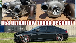 BIG TURBO INSTALL ON MY BMW 440 Dynamic AutoWerx B58 Ultra Flow [upl. by Rolland]