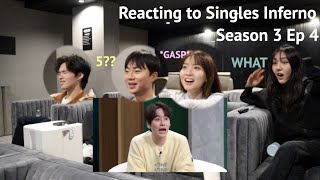 VLOGMAS day 8 Reacting to Singles Inferno Season 3 Episode 4 [upl. by Hehre]