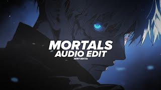 warriyo  mortals edit audio ft laura brehm [upl. by Alaaj]