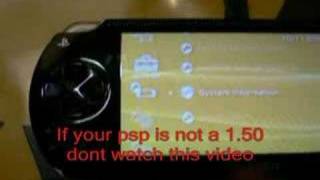 PSP How to Upgrade 150 firmware to Custom Firmware 352 m33 [upl. by Lednic]